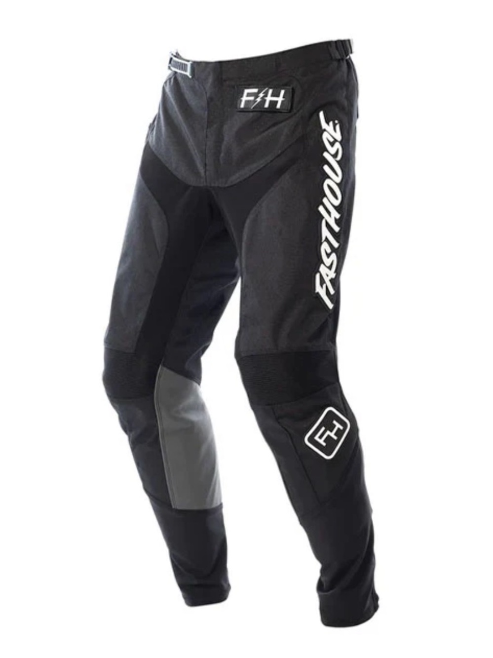 Fasthouse Men’s Black/Faux Gray Performance Riding Pants